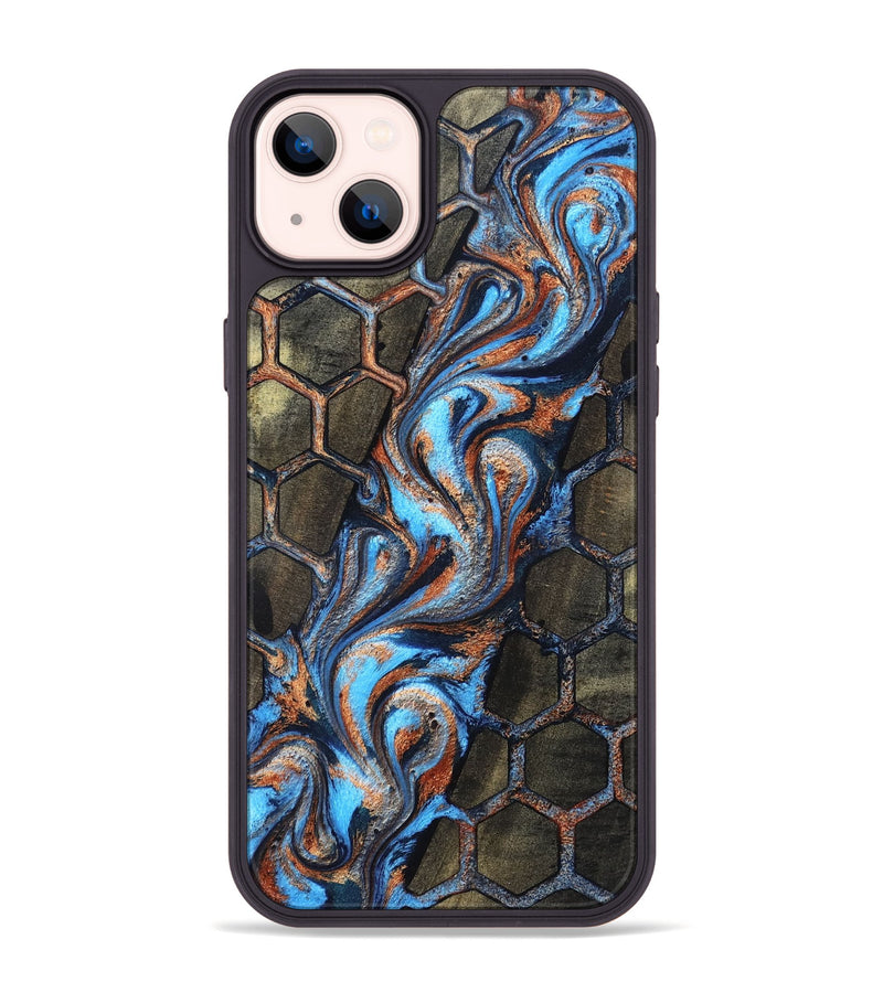 iPhone 14 Plus Wood Phone Case - Cherie (Pattern, 819439)