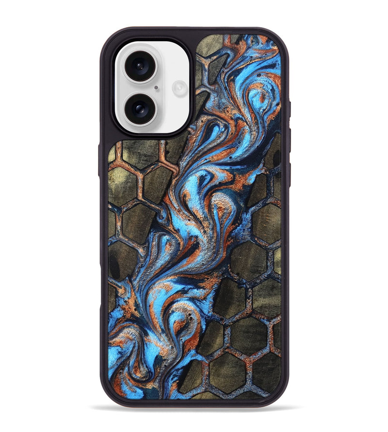 iPhone 16 Plus Wood Phone Case - Cherie (Pattern, 819439)