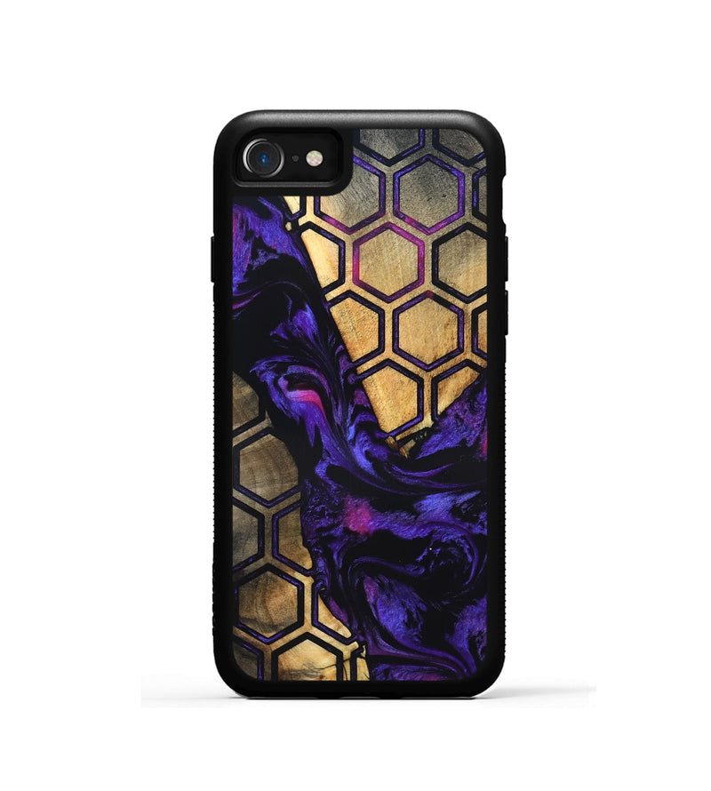 iPhone SE Wood Phone Case - Zuri (Pattern, 819448)