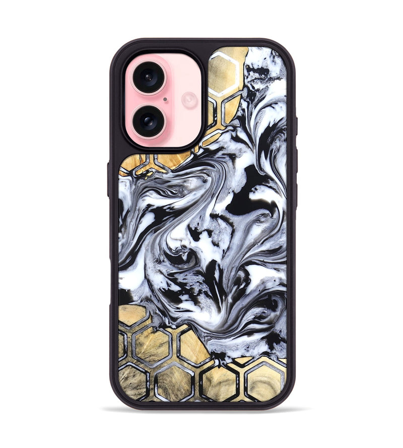 iPhone 16 Wood Phone Case - Glenda (Pattern, 819450)