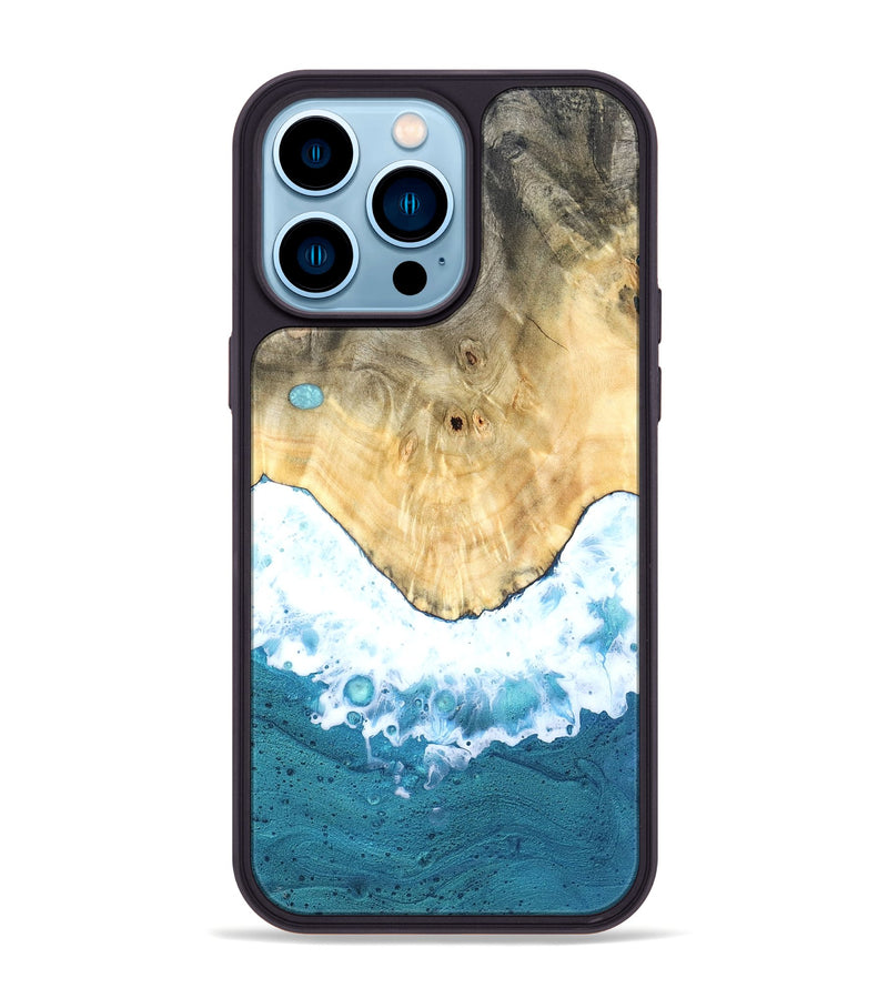 iPhone 14 Pro Max Wood Phone Case - Omari (Coastal, 819457)