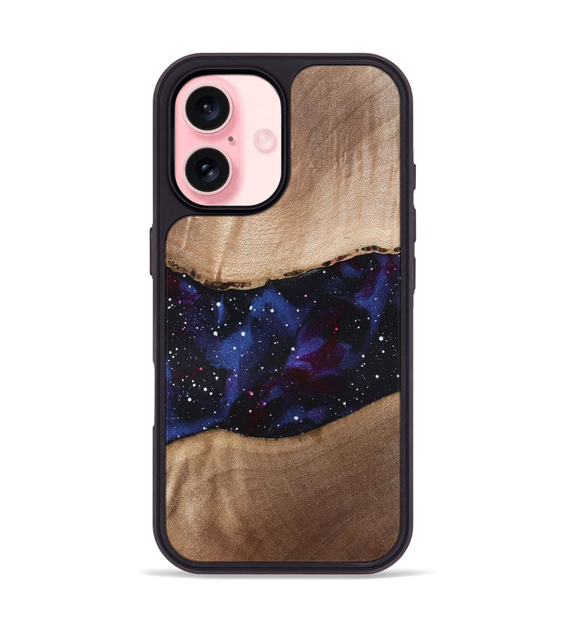 iPhone 16 Wood Phone Case - Case (Cosmos, 819502)