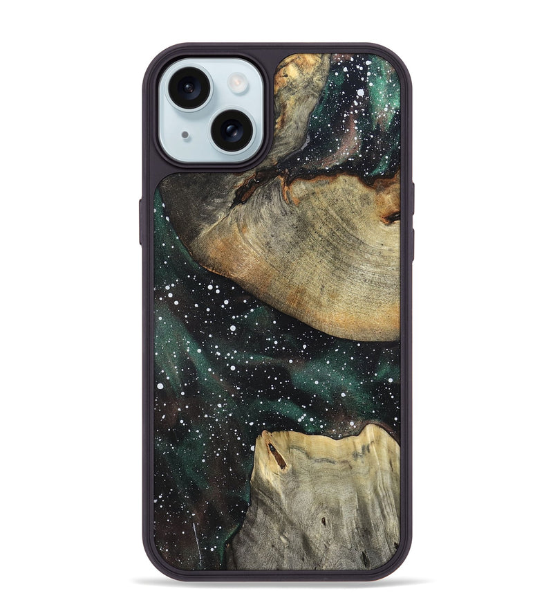 iPhone 15 Plus Wood Phone Case - Loni (Cosmos, 819504)