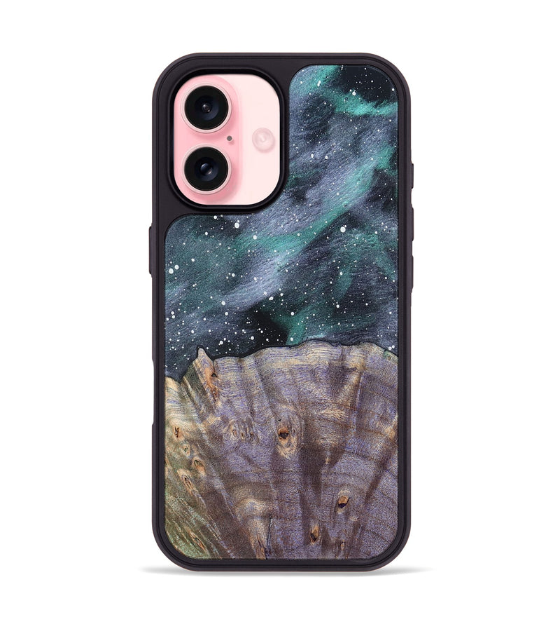 iPhone 16 Wood Phone Case - Blanche (Cosmos, 819509)