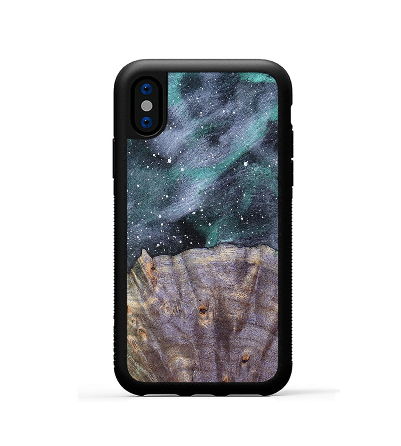 iPhone Xs Wood Phone Case - Blanche (Cosmos, 819509)