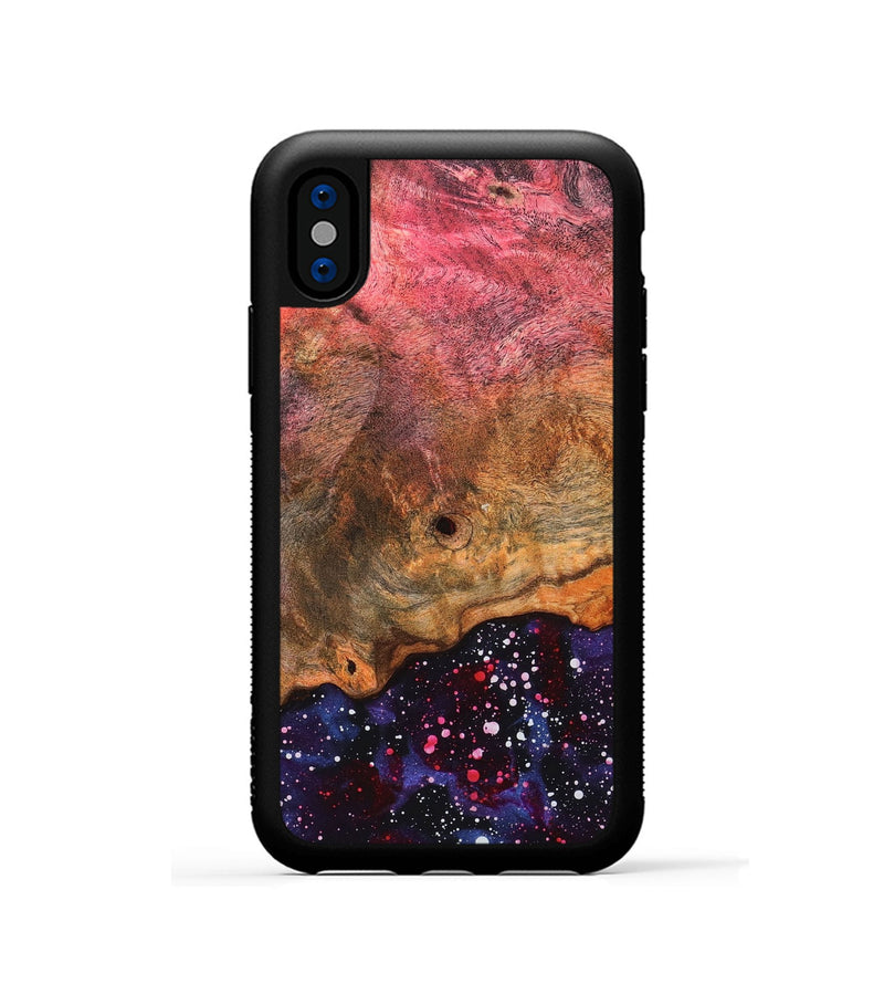 iPhone Xs Wood Phone Case - Trevin (Cosmos, 819515)