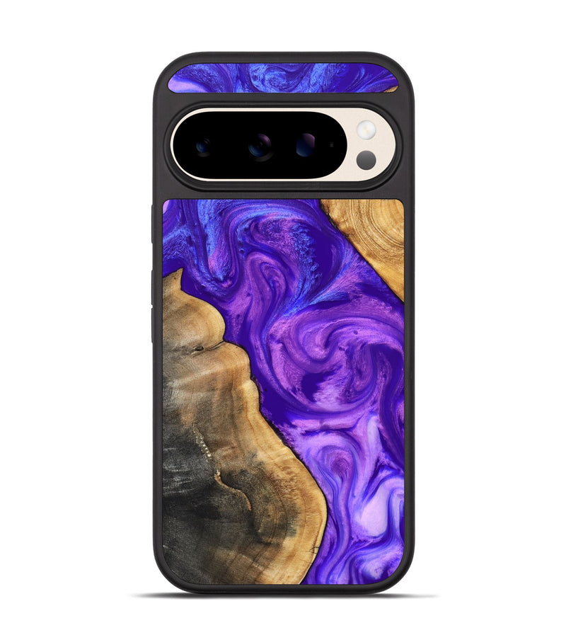 Pixel 10 Wood Phone Case - Rhea (Purple, 819527)