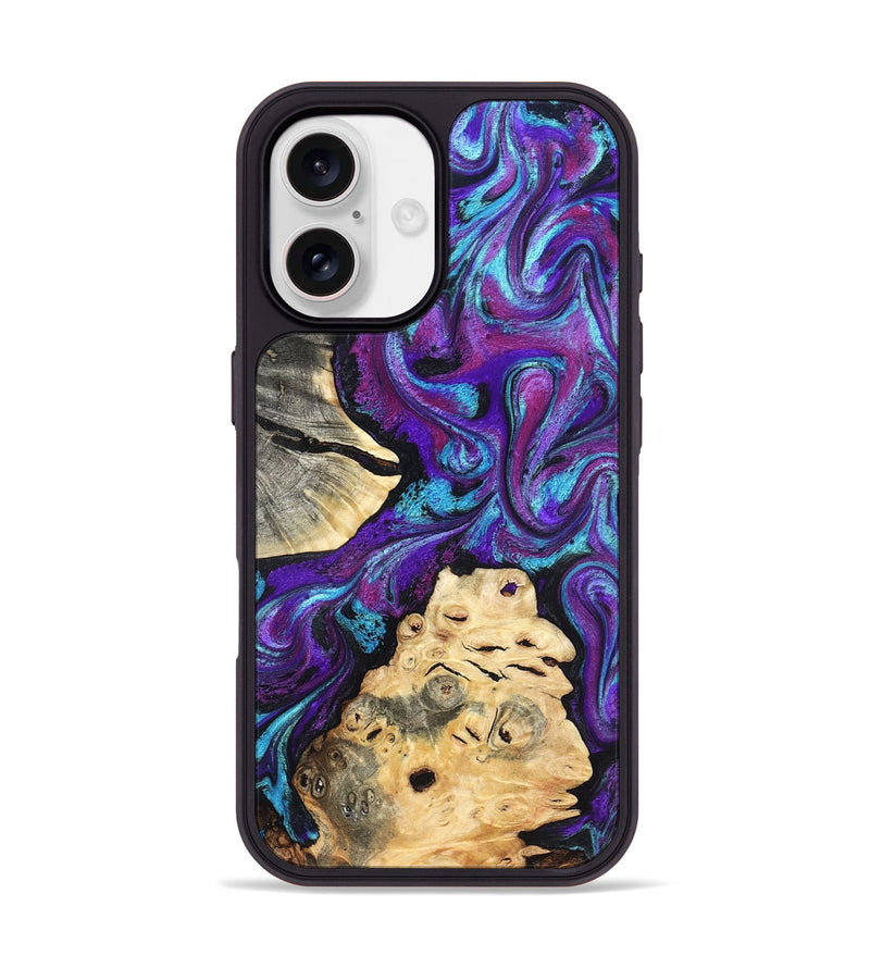 iPhone 17 Wood Phone Case - Alitzel (Purple, 819528)