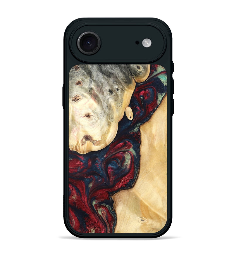 iPhone 17 Air Wood Phone Case - Ocie (Red, 819533)