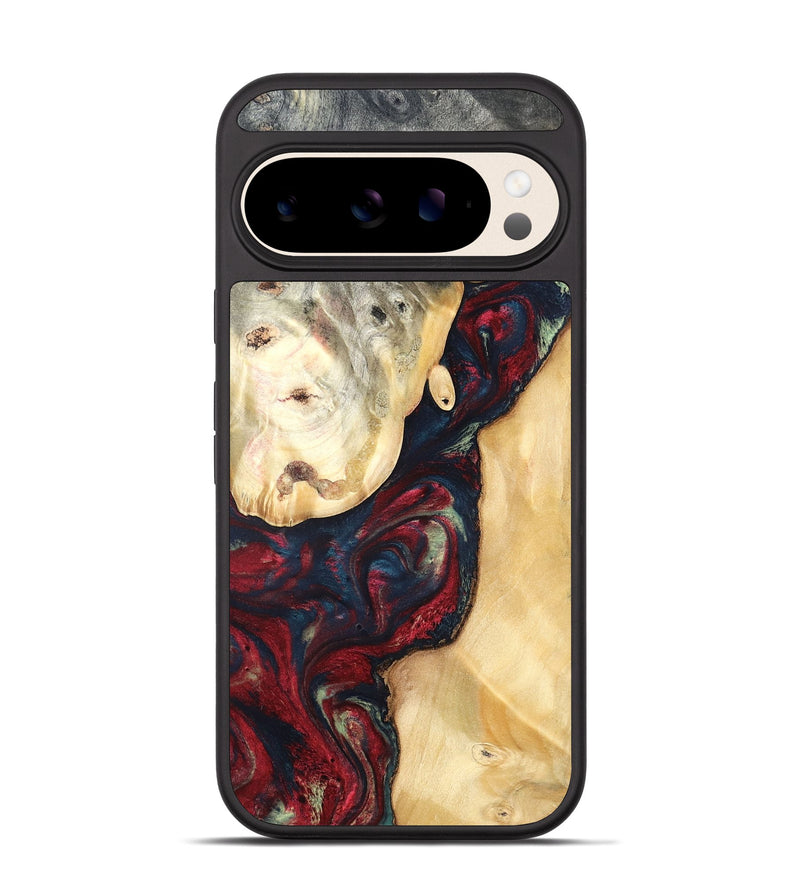 Pixel 10 Wood Phone Case - Ocie (Red, 819533)