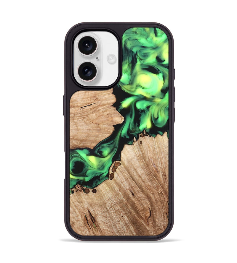 iPhone 17 Wood Phone Case - Sonji (Neon, 819537)