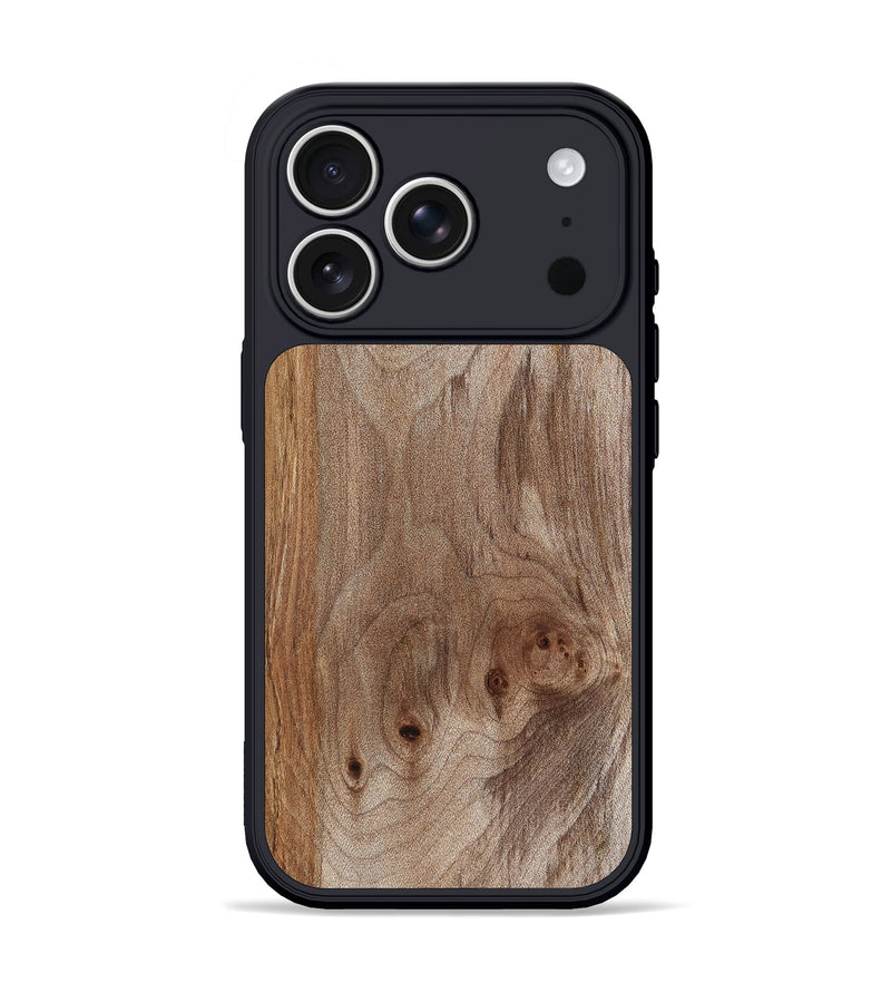 iPhone 17 Pro Wood Phone Case - Harding (Wood Burl, 819550)