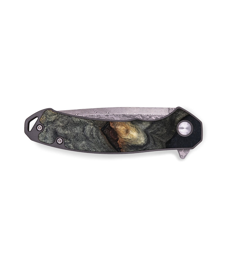 EDC Wood Pocket Knife - Grayce (Wood Burl, 819552)
