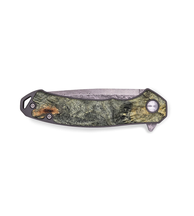 EDC Wood Pocket Knife - Hailey (Wood Burl, 819555)