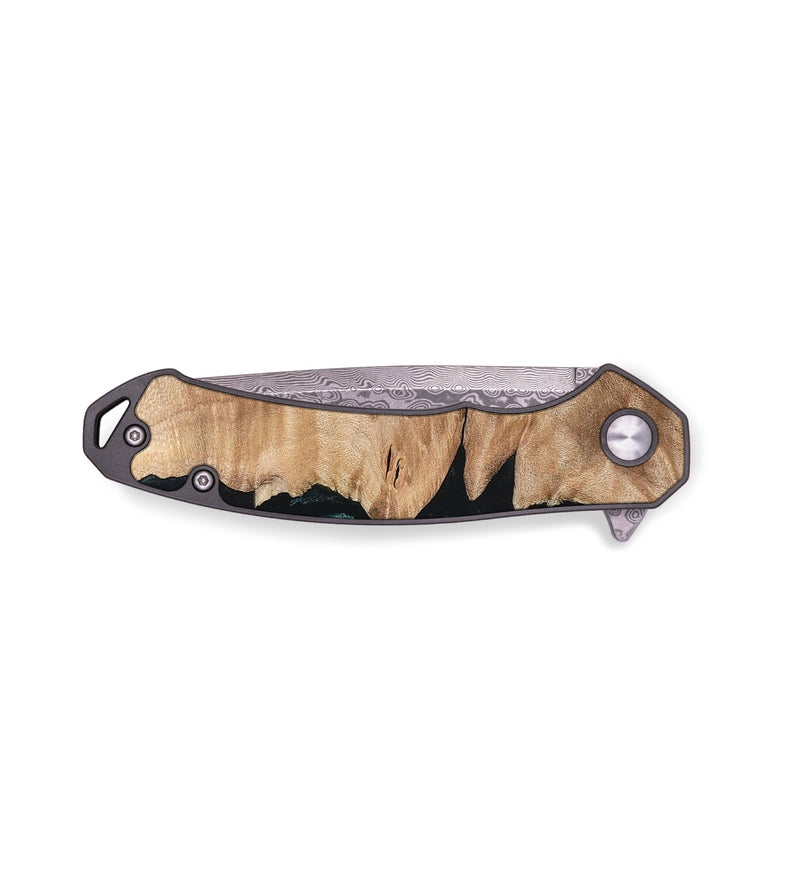 EDC Wood Pocket Knife - Gayla (Green, 819568)