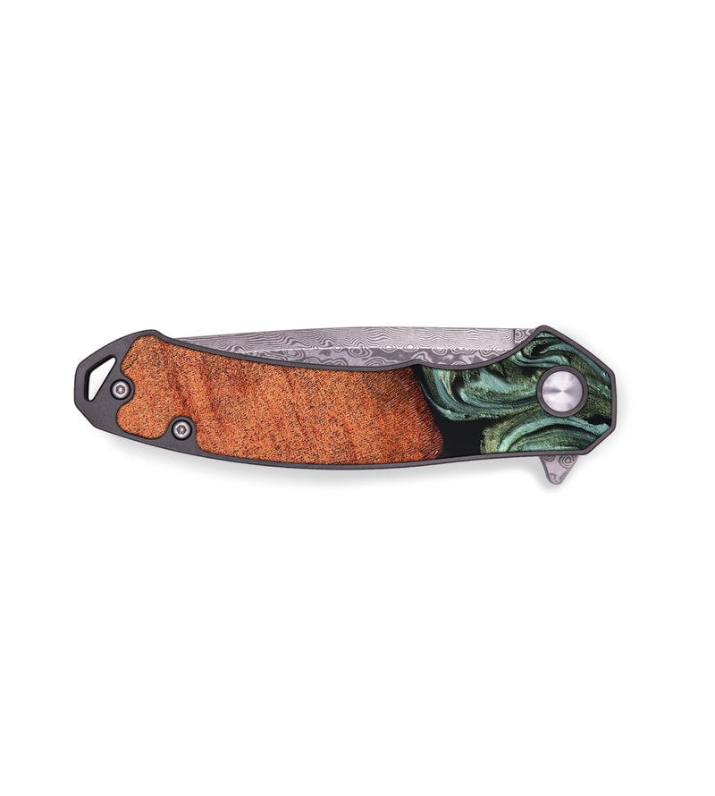 EDC Wood Pocket Knife - Jewel (Green, 819573)