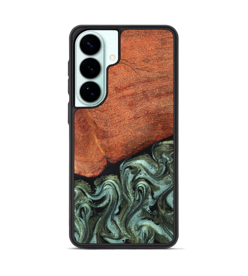 Galaxy S26 Plus Wood Phone Case - Jewel (Green, 819573)