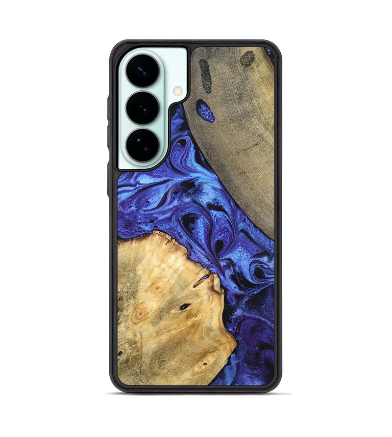Galaxy S26 Plus Wood Phone Case - Olive (Blue, 819588)