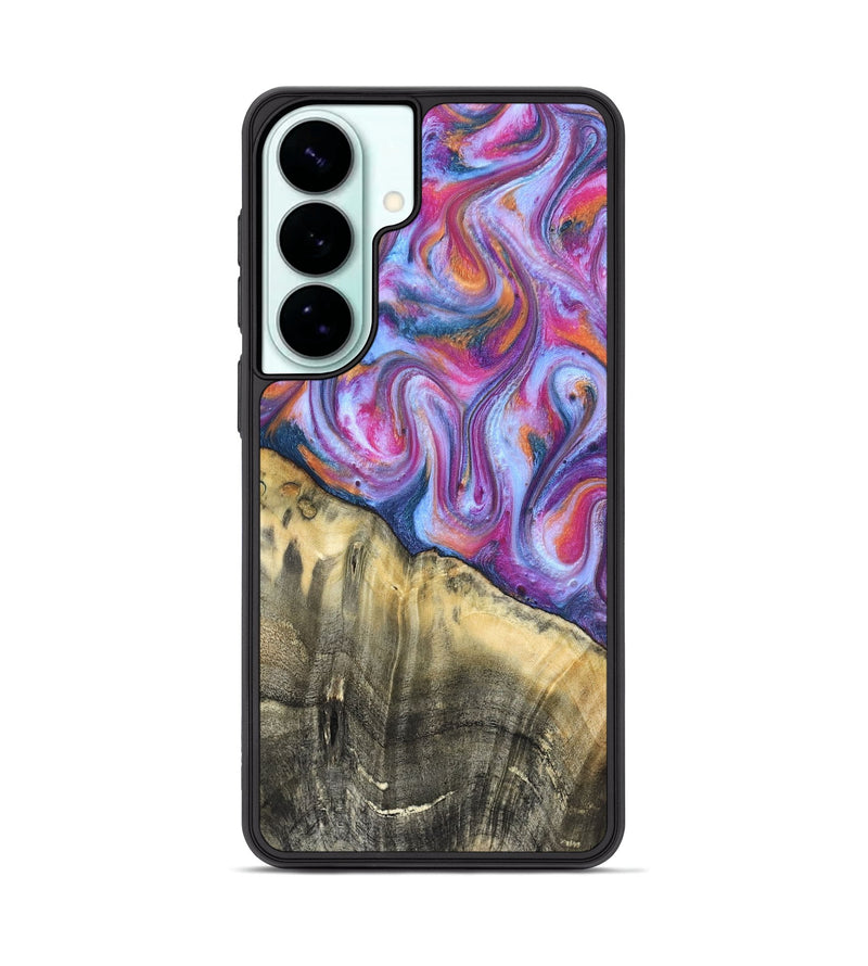 Galaxy S26 Plus Wood Phone Case - Timothy (Blue, 819589)