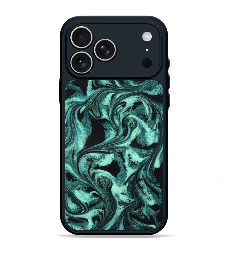 iPhone 17 Pro Max ResinArt Phone Case - Yamilex (Green, 819593)