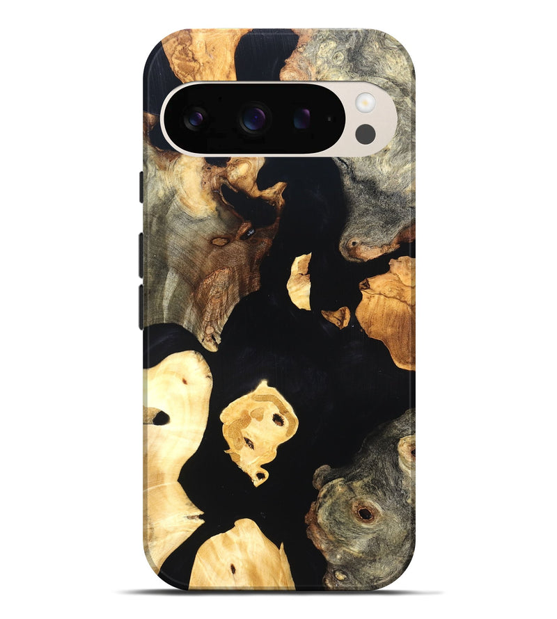 Pixel 10 Pro XL Wood Live Edge Phone Case - Lorine (Wood Burl, 819594)