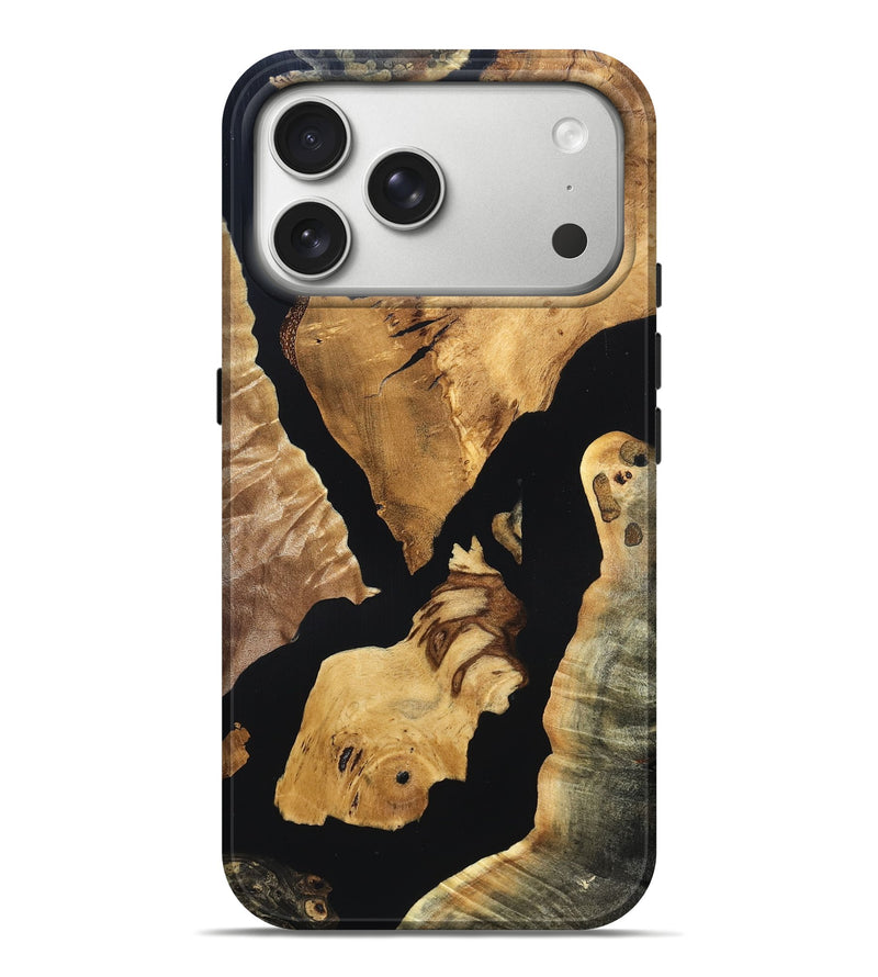 iPhone 17 Pro Max Wood Live Edge Phone Case - Jacalyn (Wood Burl, 819596)