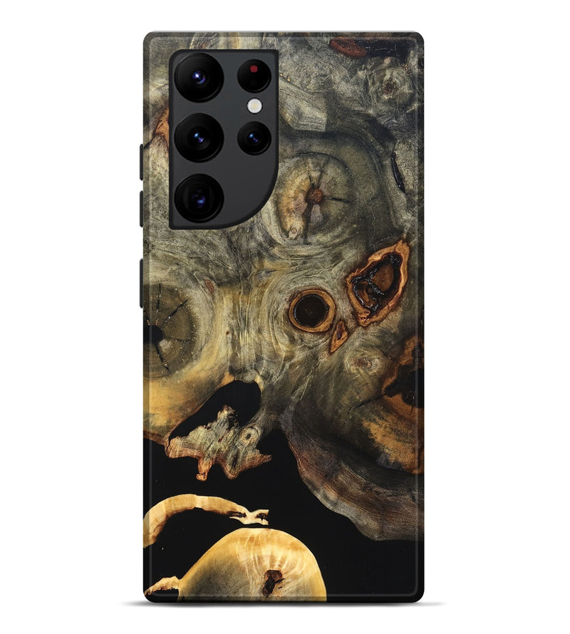 Galaxy S22 Ultra Wood Live Edge Phone Case - Solana (Wood Burl, 819599)
