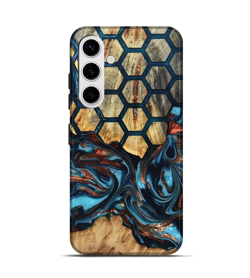 Galaxy S25 Wood Live Edge Phone Case - Alonso (Pattern, 819603)