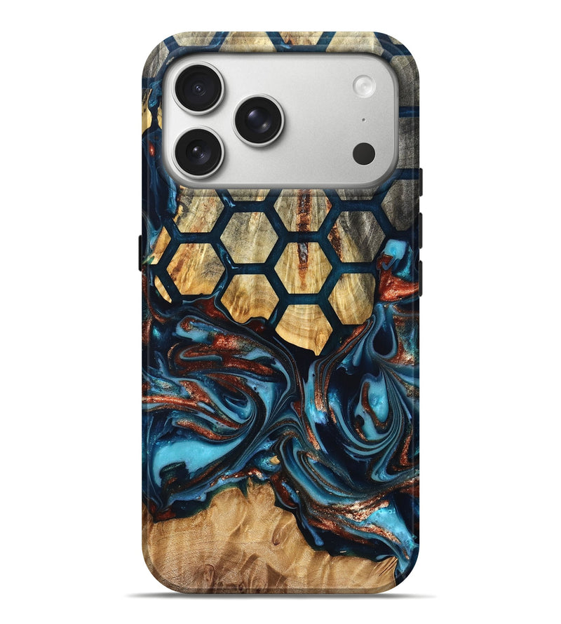 iPhone 17 Pro Max Wood Live Edge Phone Case - Alonso (Pattern, 819603)