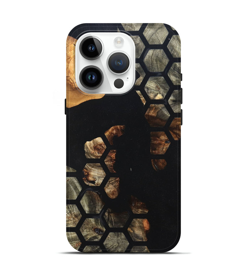 iPhone 15 Pro Wood Live Edge Phone Case - Ensley (Pattern, 819609)