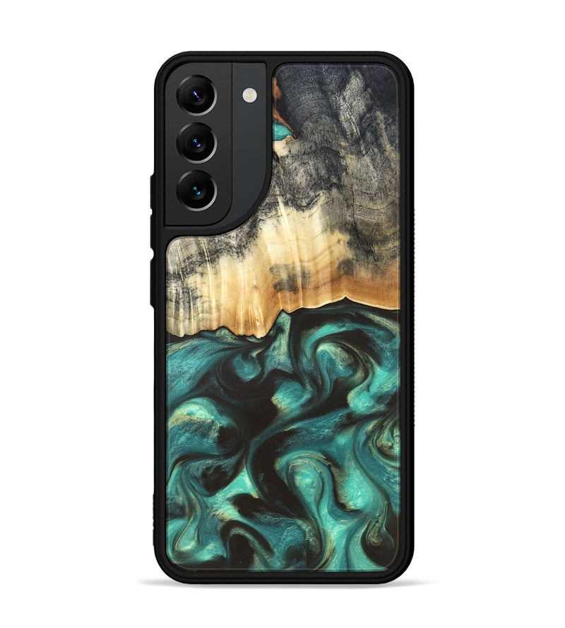 Galaxy S22 Plus Wood Phone Case - Houston (Green, 819613)