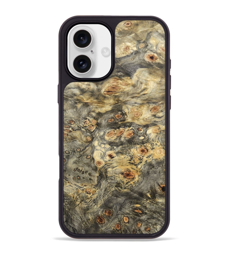 iPhone 16 Plus Wood Phone Case - Antonio (Wood Burl, 819621)