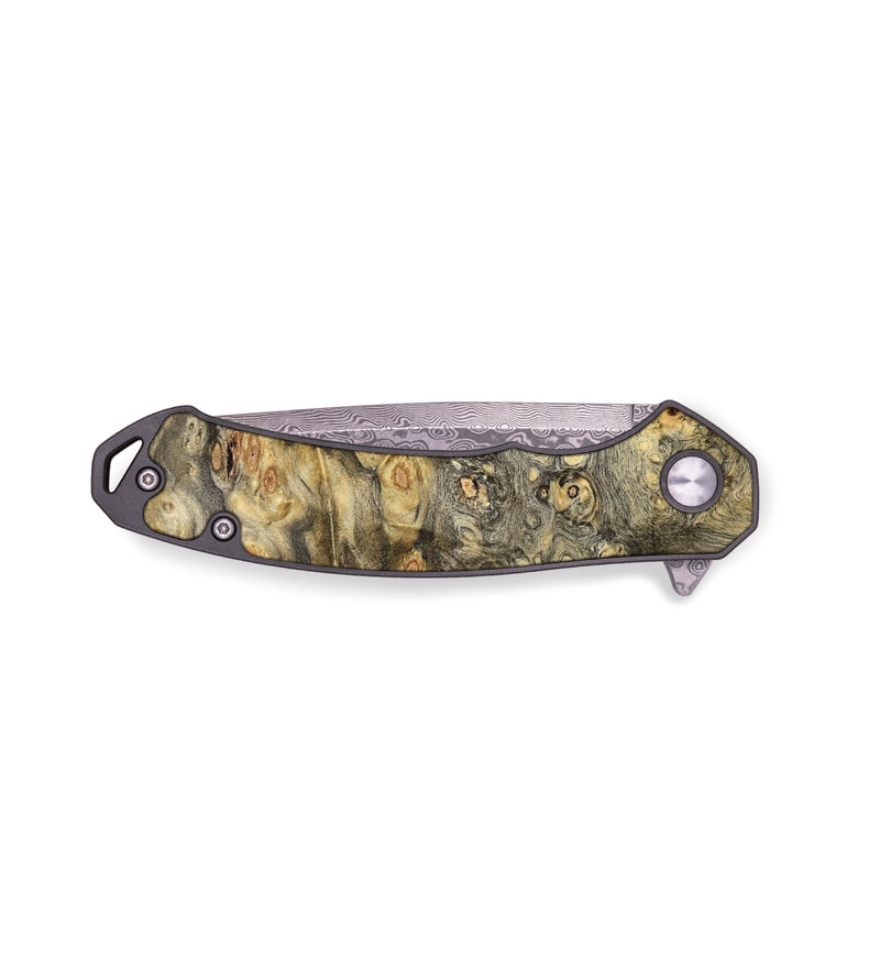EDC Wood Pocket Knife - Keagan (Wood Burl, 819623)