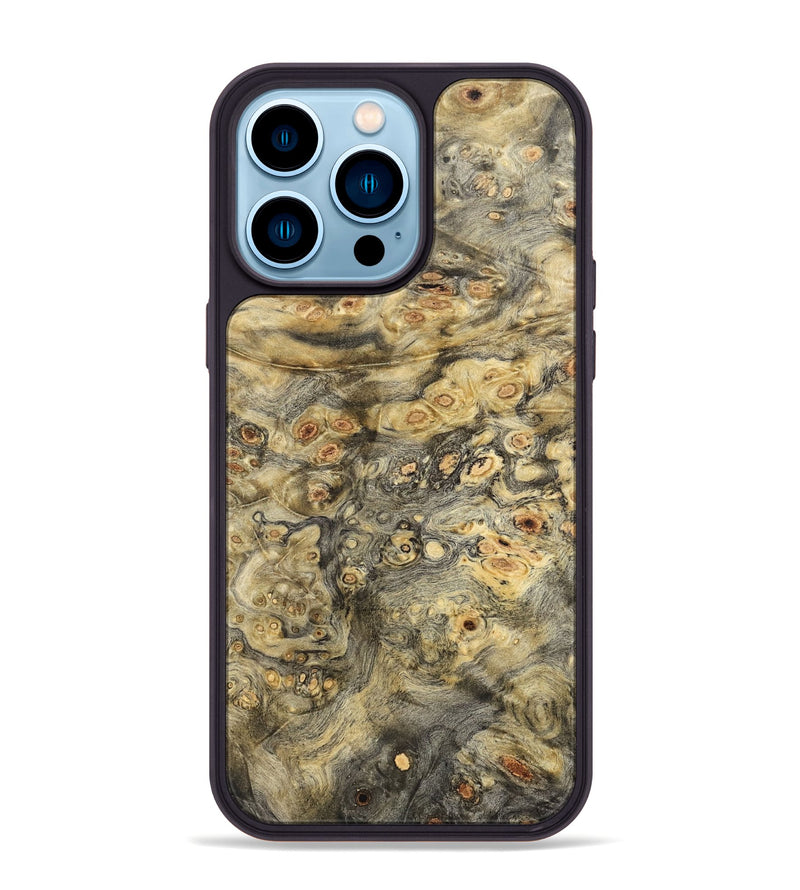 iPhone 14 Pro Max Wood Phone Case - Keagan (Wood Burl, 819623)