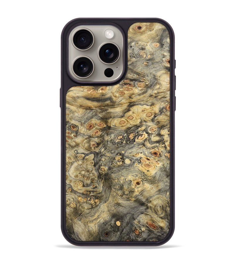 iPhone 15 Pro Max Wood Phone Case - Keagan (Wood Burl, 819623)