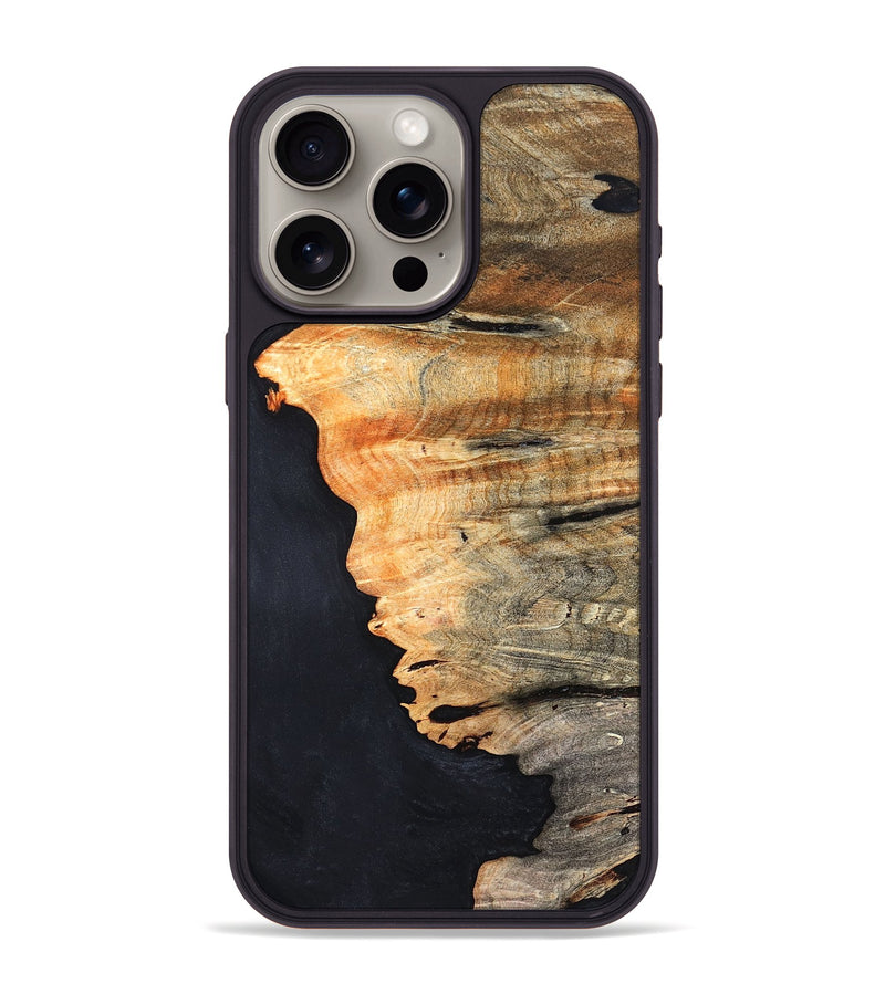 iPhone 15 Pro Max Wood Phone Case - Aron (Wood Burl, 819624)