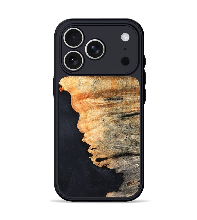 iPhone 17 Pro Wood Phone Case - Aron (Wood Burl, 819624)