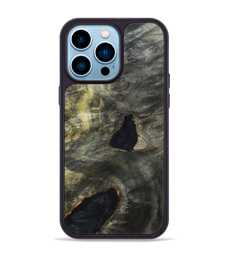 iPhone 14 Pro Max Wood Phone Case - Barb (Wood Burl, 819625)