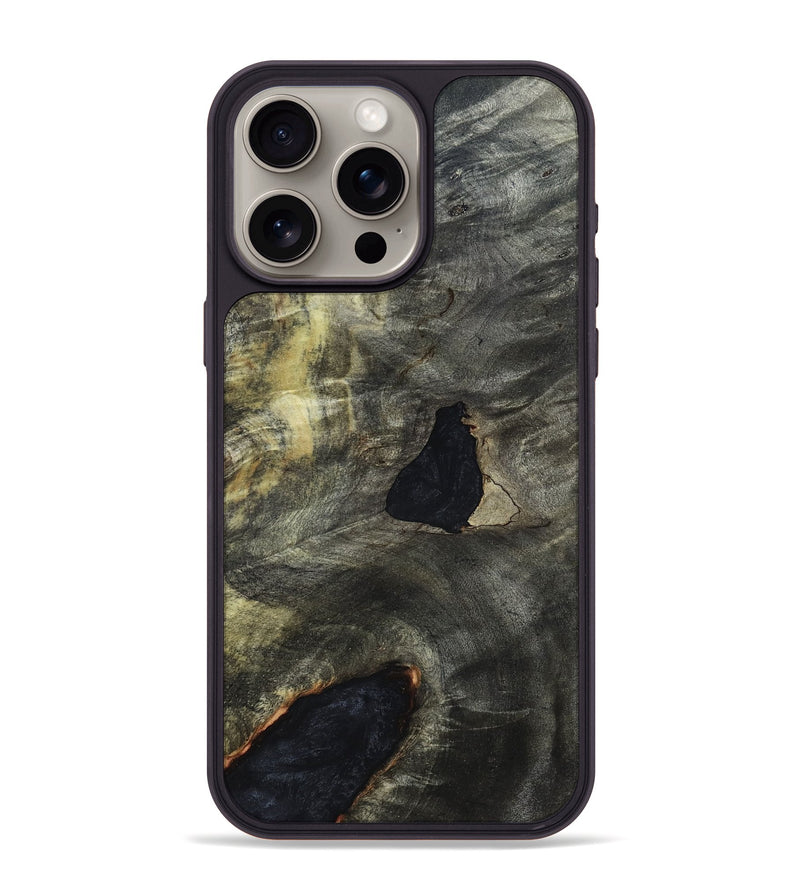 iPhone 15 Pro Max Wood Phone Case - Barb (Wood Burl, 819625)