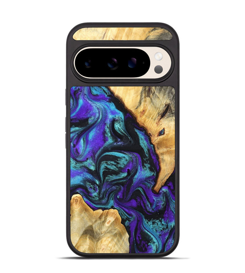 Pixel 10 Wood Phone Case - Hoyt (Purple, 819627)