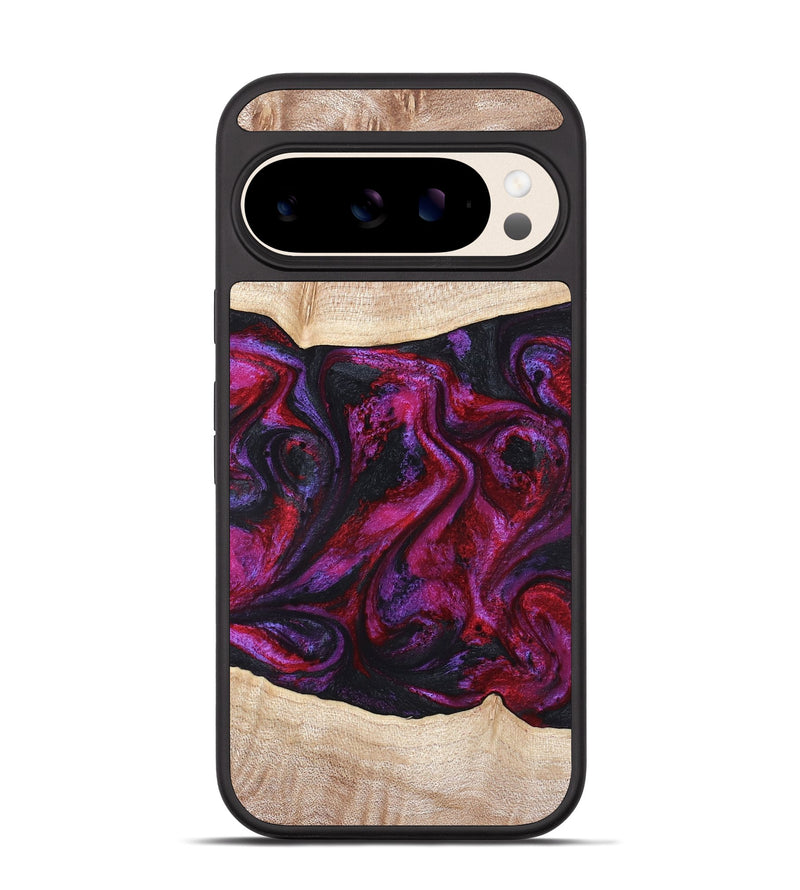 Pixel 10 Wood Phone Case - Tonia (Red, 819629)