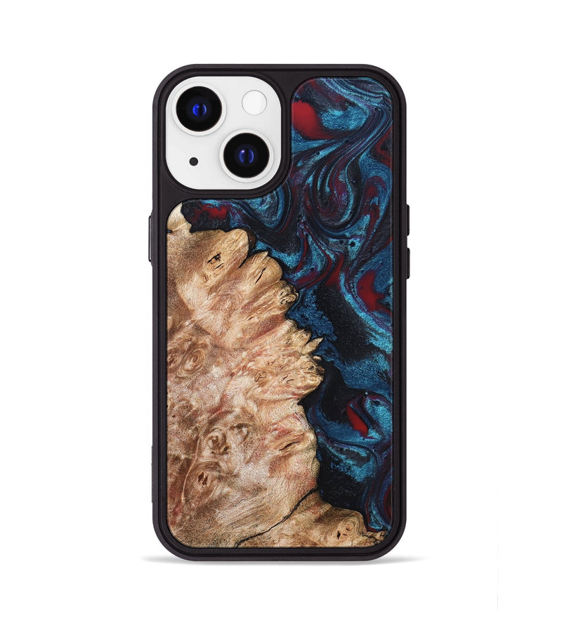 iPhone 13 Wood Phone Case - Cielo (Red, 819631)