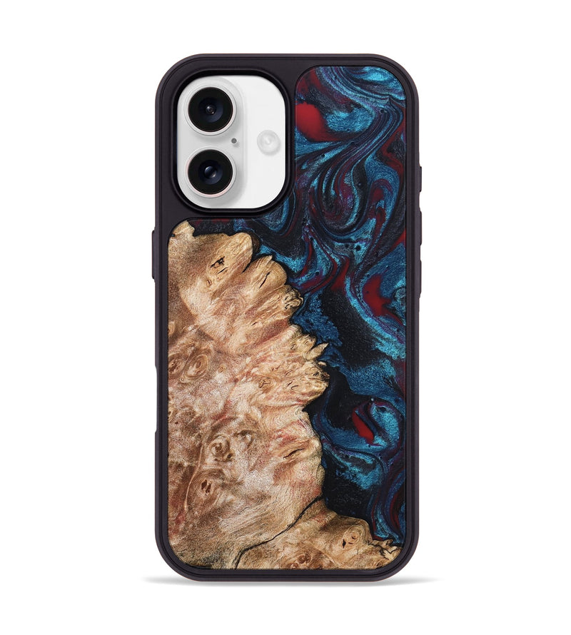 iPhone 17 Wood Phone Case - Cielo (Red, 819631)