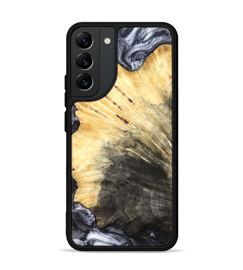 Galaxy S22 Plus Wood Phone Case - Karli (Black & White, 819632)