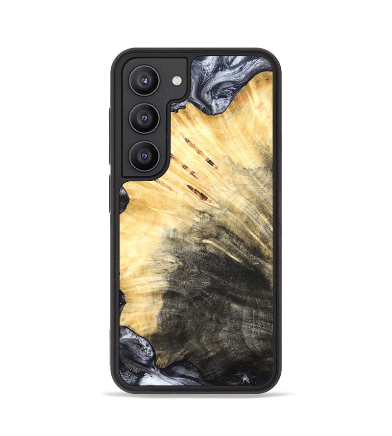 Galaxy S23 Wood Phone Case - Karli (Black & White, 819632)