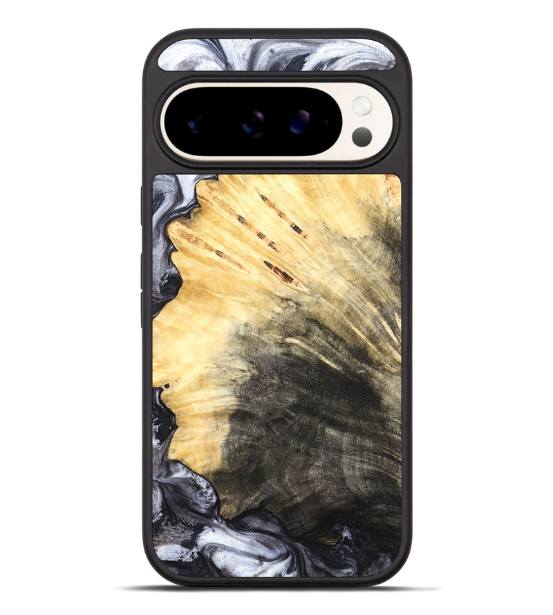 Pixel 9 Pro XL Wood Phone Case - Karli (Black & White, 819632)
