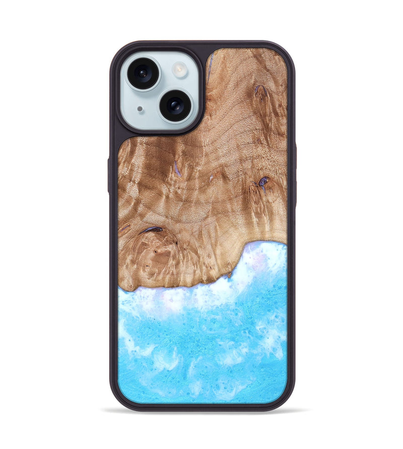 iPhone 15 Wood Phone Case - Fate (Coastal, 819636)