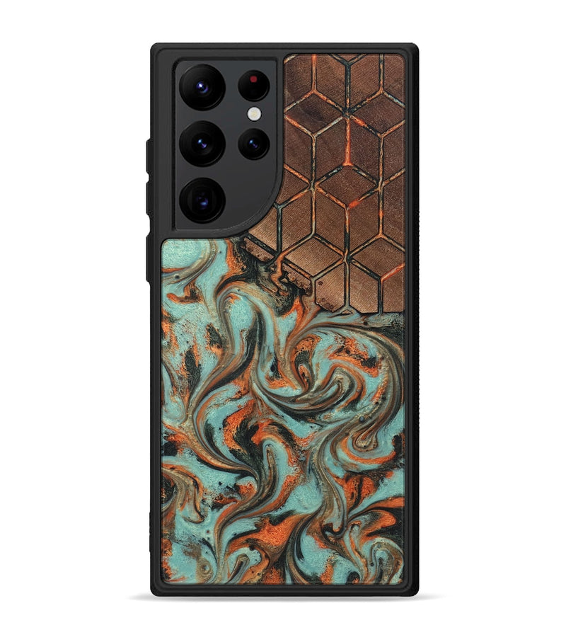 Galaxy S22 Ultra Wood Phone Case - Jammie (Pattern, 819640)
