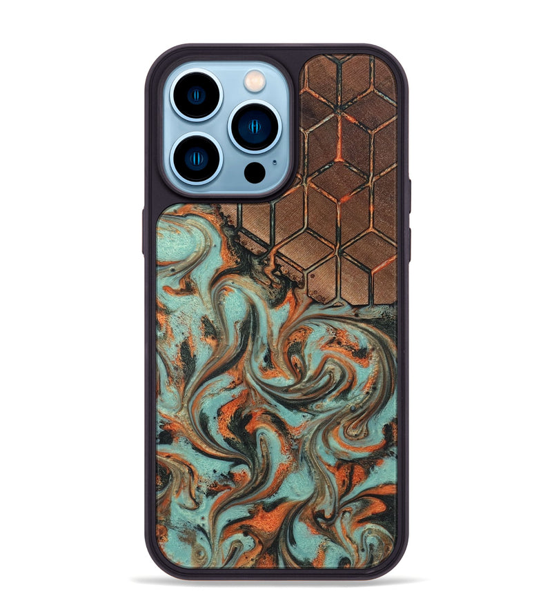 iPhone 14 Pro Max Wood Phone Case - Jammie (Pattern, 819640)