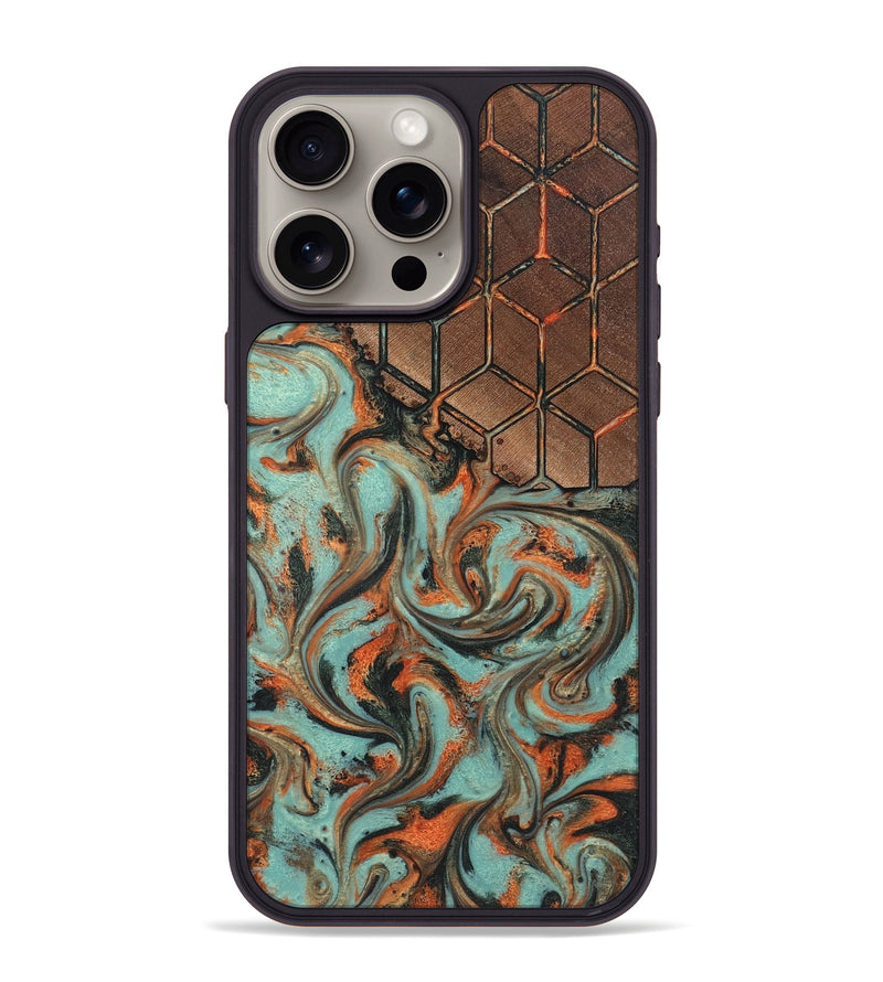 iPhone 15 Pro Max Wood Phone Case - Jammie (Pattern, 819640)